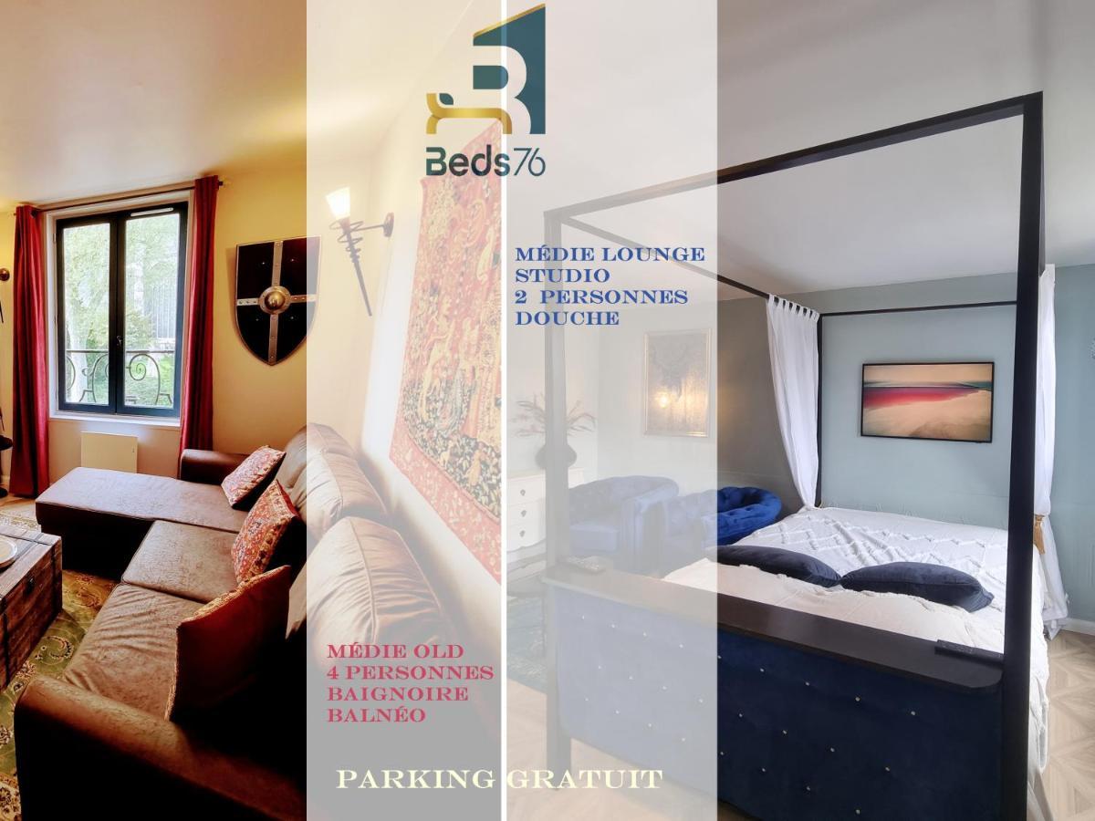 2 Appt Medielounge Ou Medieold, Parking Vue Magnifique Par Beds76